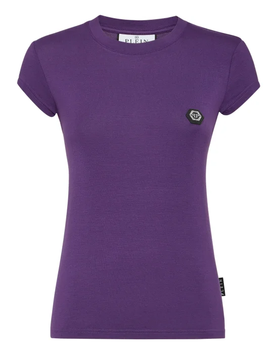 T-shirt Round Neck Sexy Pure Fit Hexagon