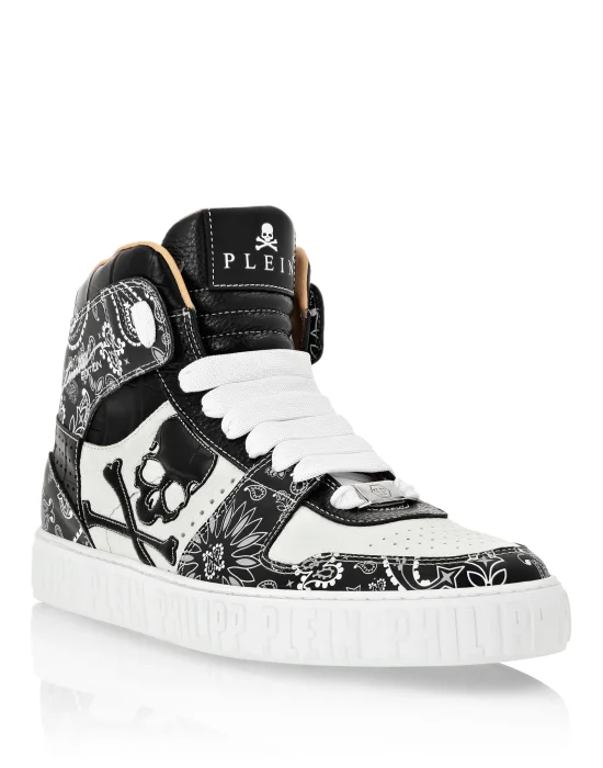 Hi-Top Sneakers Paisley