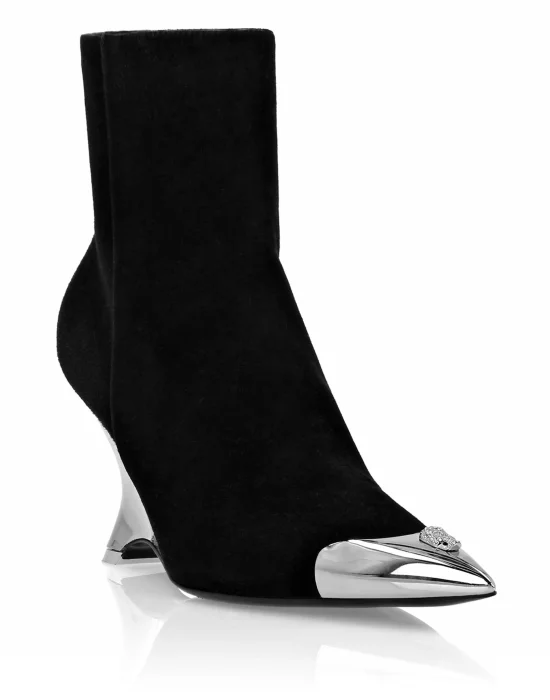 Suede Boots Wedge