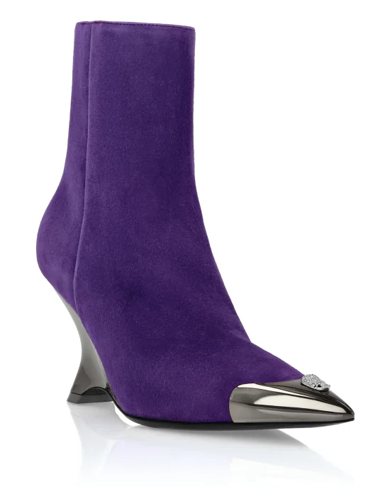 Suede Boots Wedge