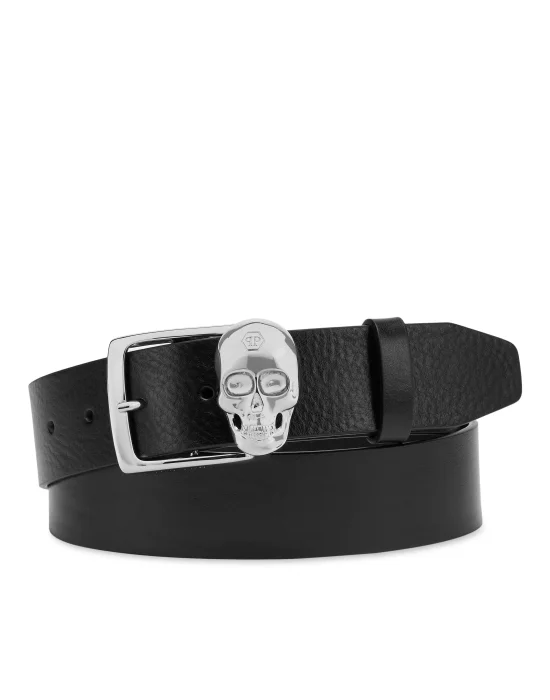 Leather Belt Skull