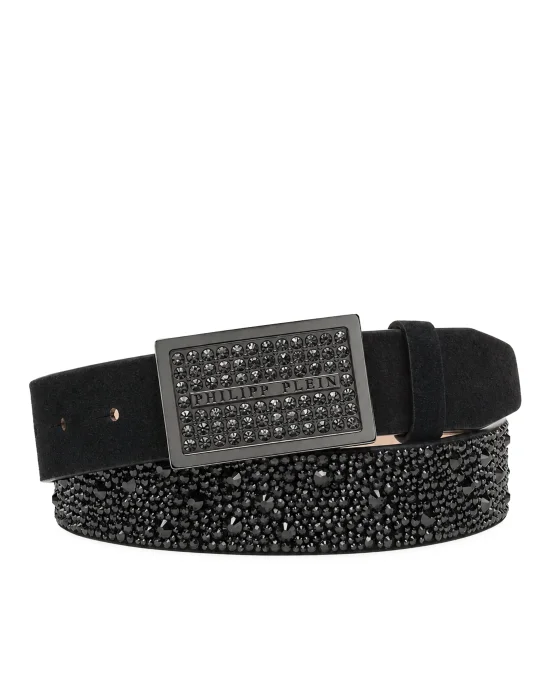 Leopard Leather Belt