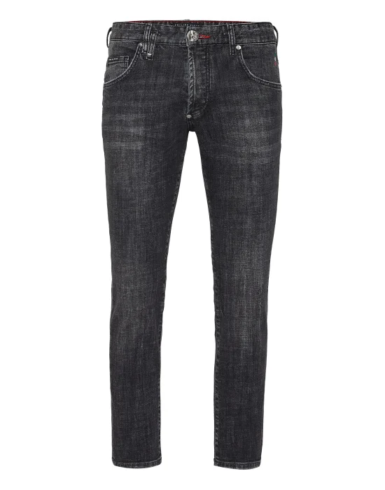 Denim Skinny Basic Trousers