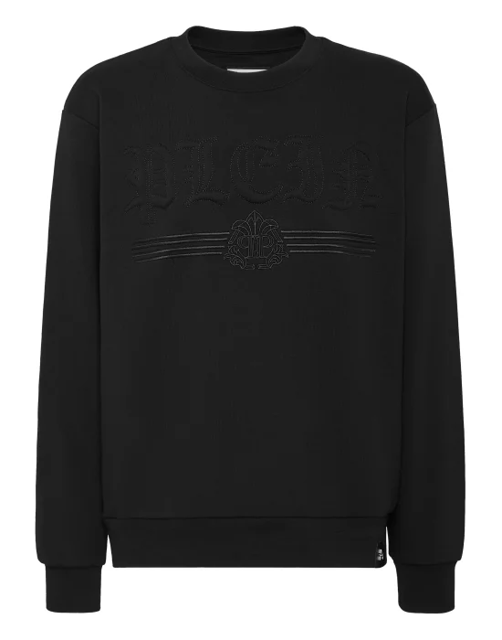 Sweatshirt Round Neck Gothic Plein