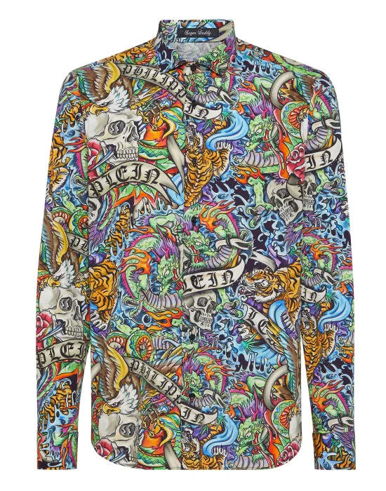 Shirt Sugar Daddy Cut LS Tattoo