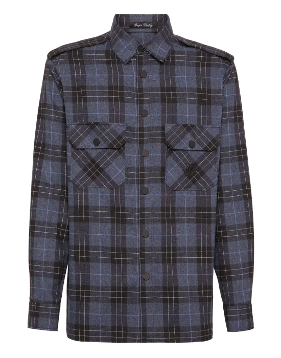 Shirt Oversize LS Skull & Bones
