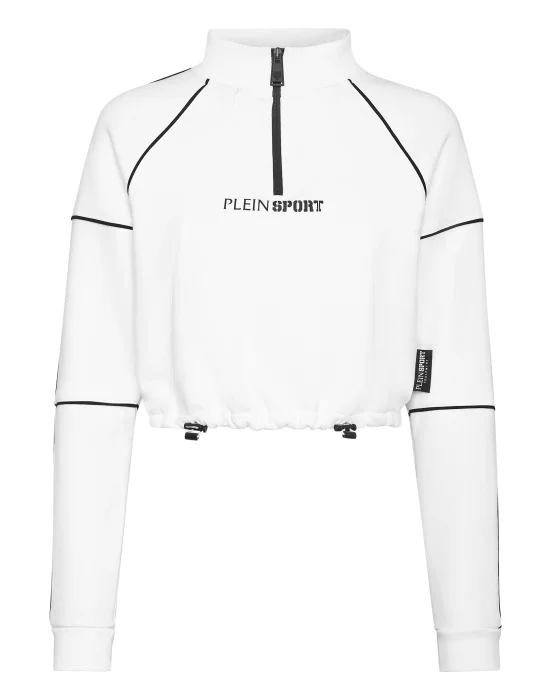 Cropped Hoodie Sweatshirt
