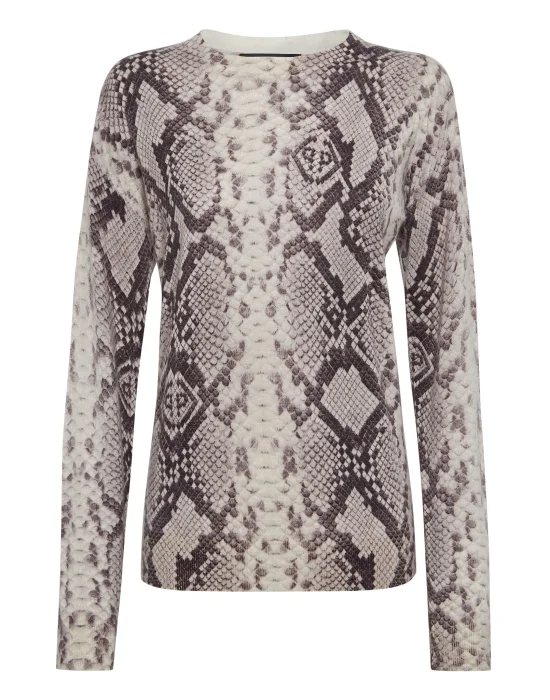 Cashmere Roundneck Pitone