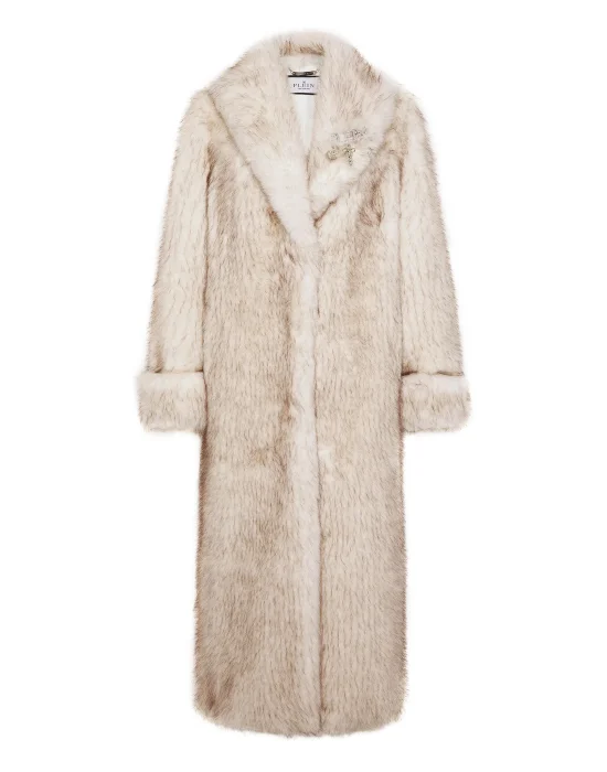 Eco Fur Maxi Coat