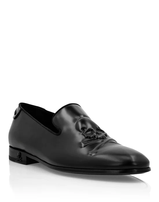 Calf Skin Leather Loafers
