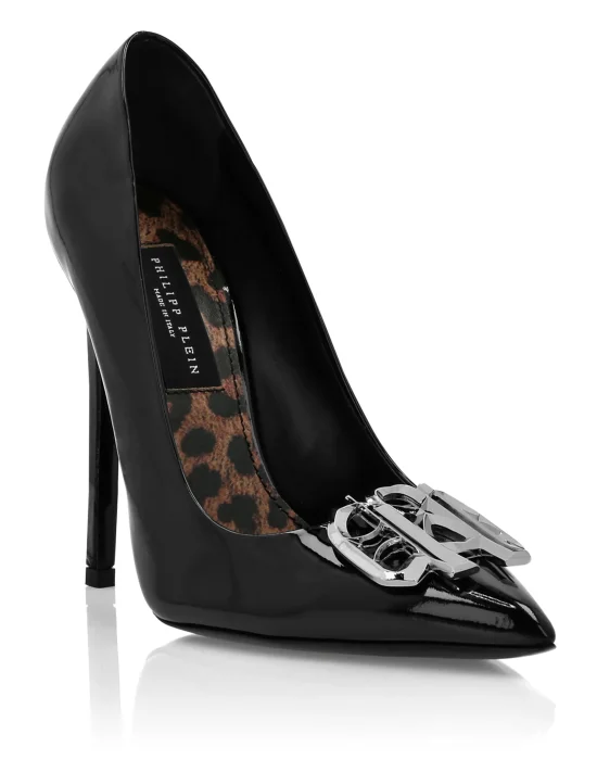 Patent Leather High Heels Gothic Plein