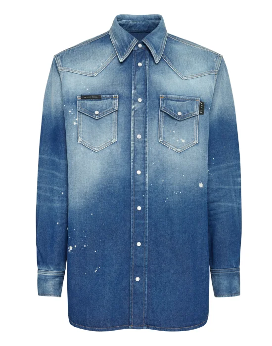 Oversize Denim Shirt