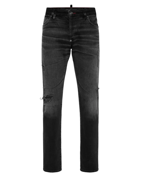 Super Straight Cut Jeans Plein