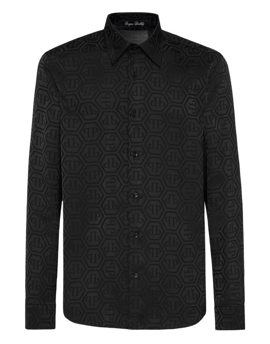 Sugar Daddy Cut Silk Shirt Monogram