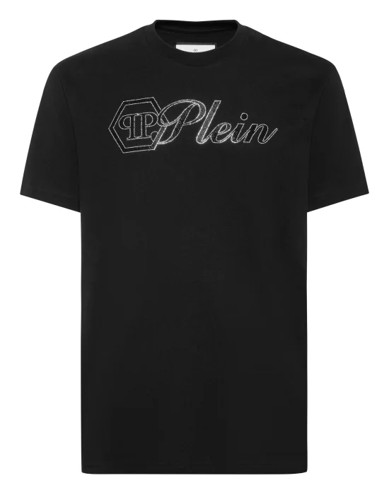 Round Neck T-Shirt Full Of Stones Plein