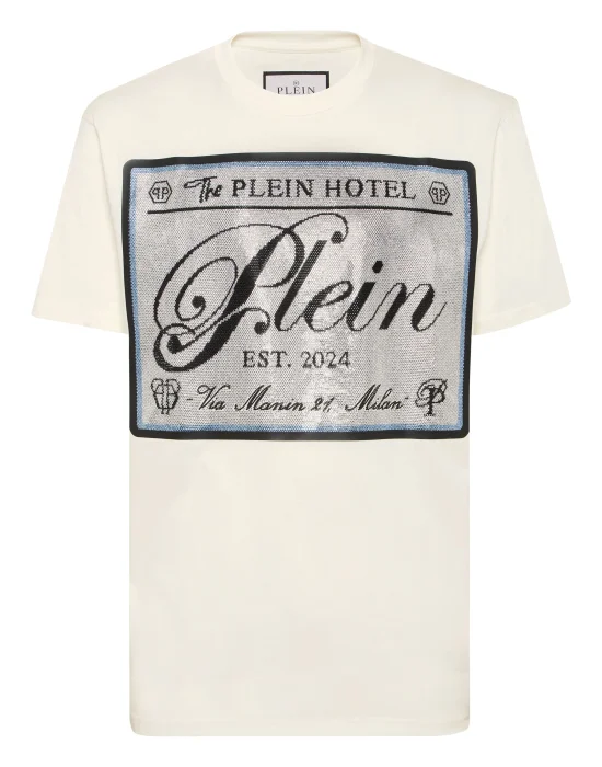 Round Neck T-Shirt Patch Stones