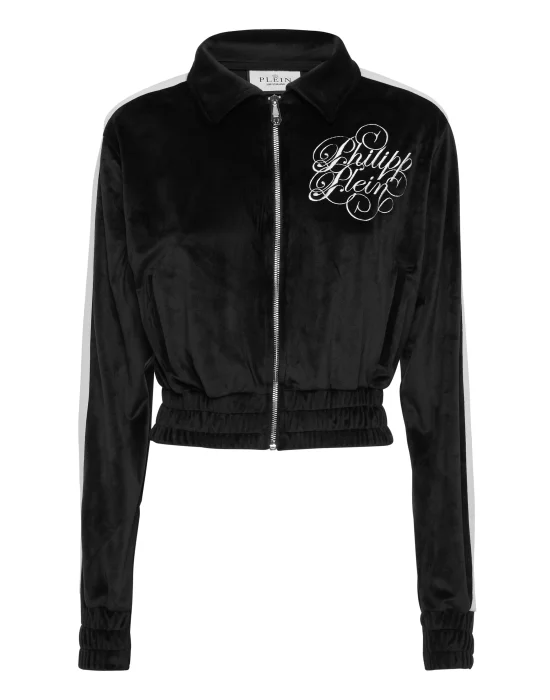 Chenille Tracksuit Jacket Signature