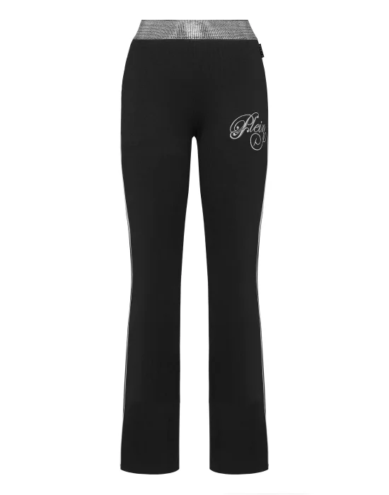 Straight Trousers Elastic Signature