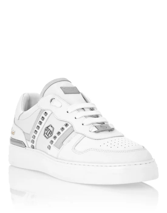 Low Top Sneakers Mix Cut Studs