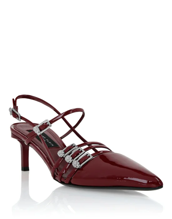 Multi-Strap Mid-Heel Slingbacks 5