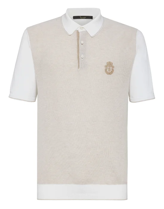 Pullover Polo-Neck SS Crest