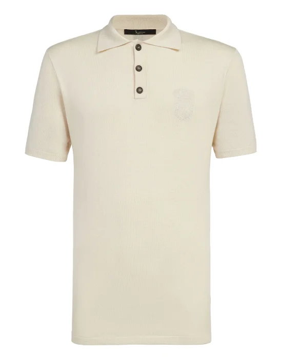 Pullover Polo-Neck SS Crest