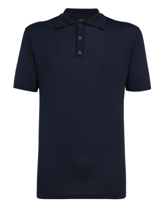 Pullover Polo-Neck SS Crest