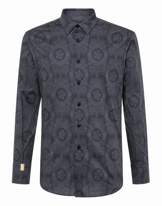 Shirt Silver Cut LS/Cristal Baroque