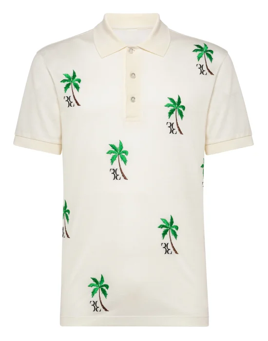 Polo shirt SS Palms