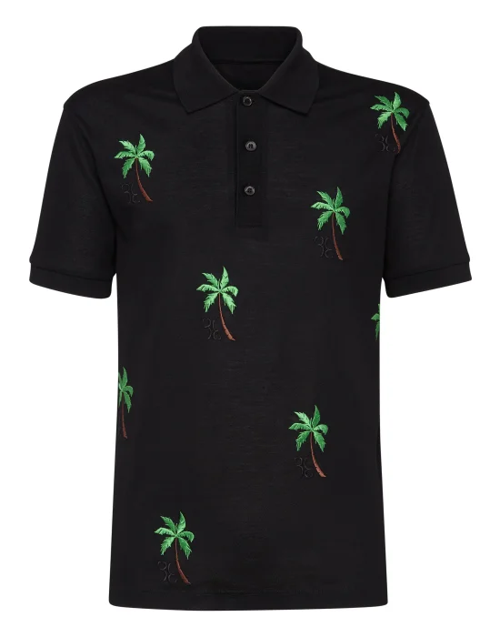 Polo shirt SS Palms