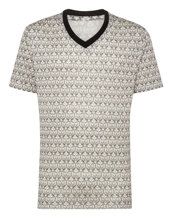 T-shirt V-Neck SS Lion