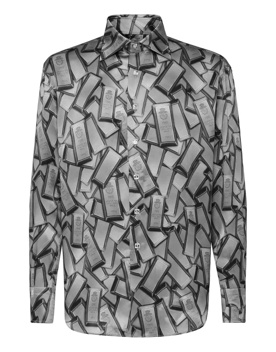 Shirt Gold Cut LS/Flavio Gold