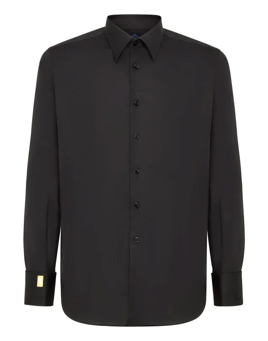 Shirt Silver Cut LS/Milano Elegant