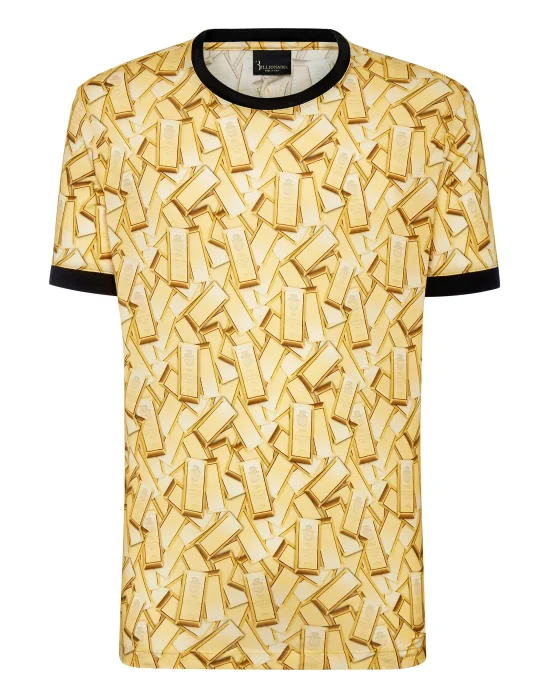 T-shirt Round Neck SS Gold