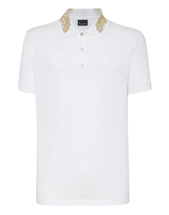Polo shirt SS Paisley