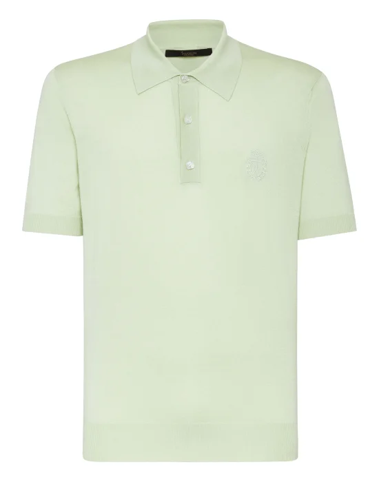 Pullover Polo-Neck SS Crest