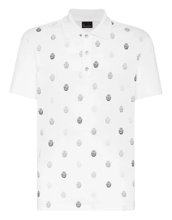 Polo shirt SS All over Crest
