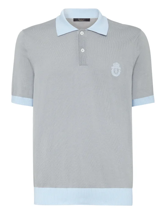 Pullover Polo-Neck SS Crest