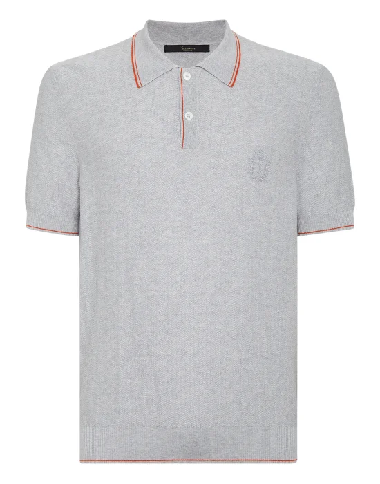 Pullover Polo-Neck SS Crest