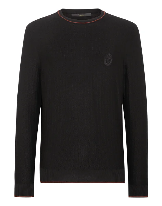 Pullover Round Neck LS Lion
