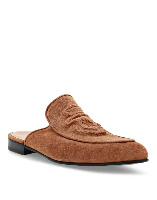 Suede Mules