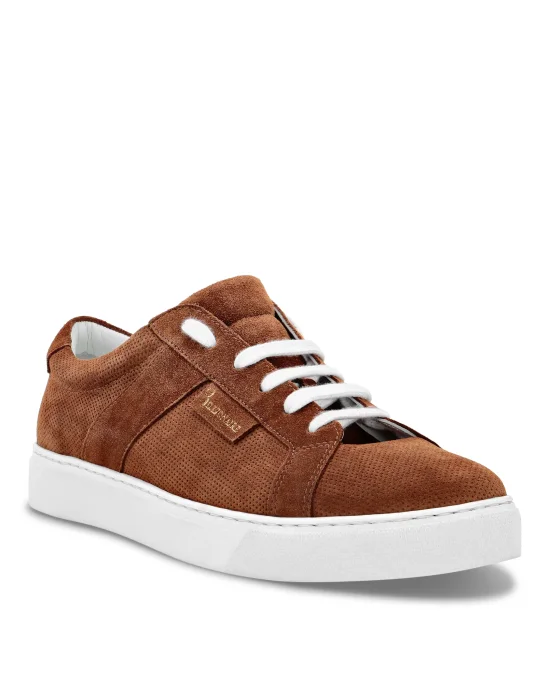 Suede Lo-Top Sneakers