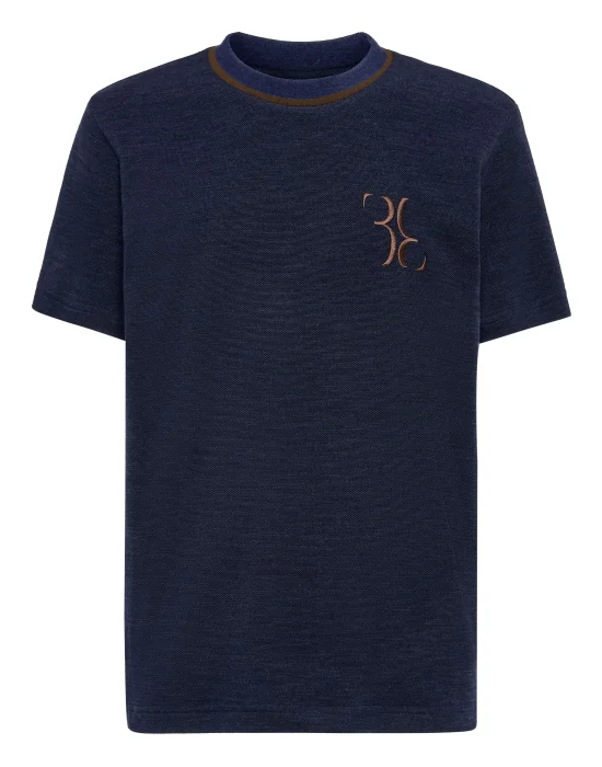 Light Wool T-shirt Round Neck SS