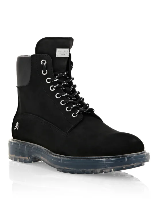Nabuk Boots Low Flat The Hunter