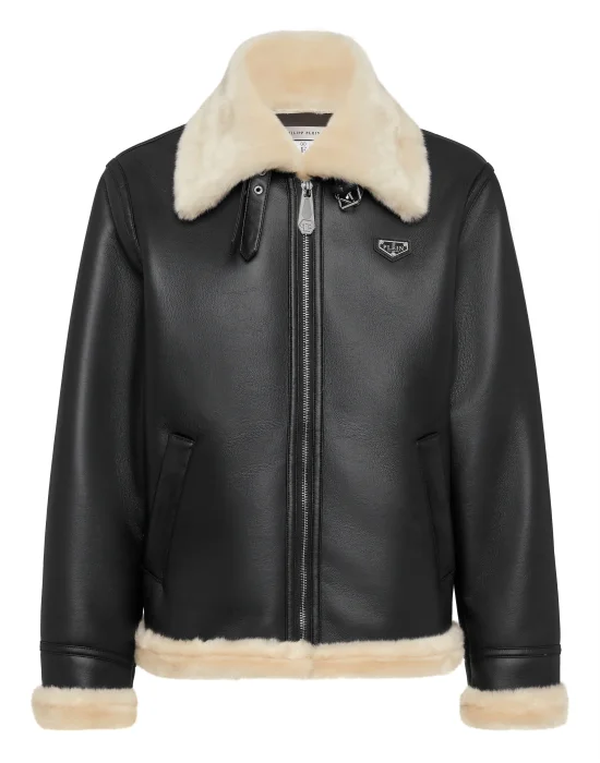 Oversize Eco Shearling Jacket