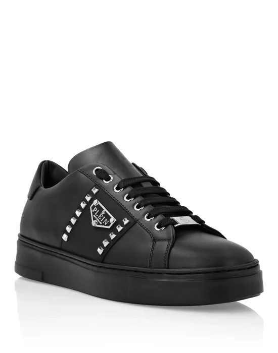 Nappa Leather Lo-Top Sneakers Hexagon