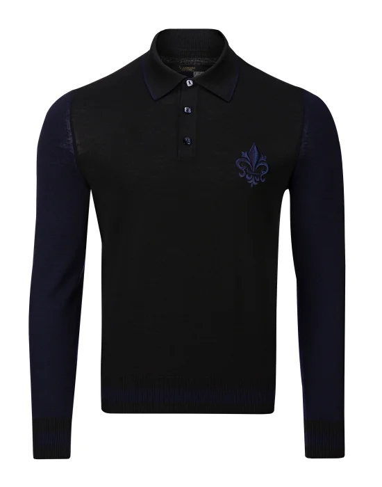 Pullover Polo-Neck LS Giglio