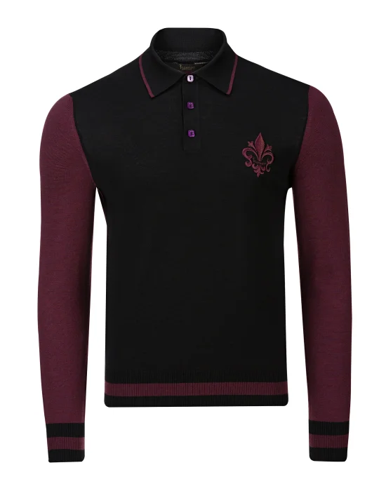 Pullover Polo-Neck LS Giglio