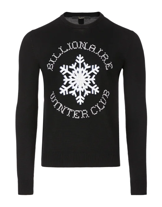 Pullover Round Neck LS Winter Club