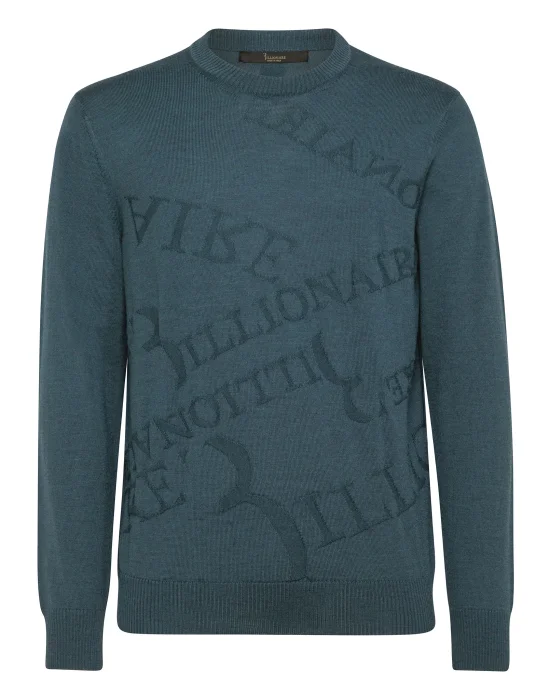Pullover Round Neck LS Logos